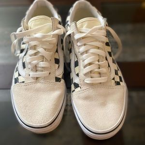 vans checkered shoes